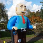 Opblaasbare Abraham te huur