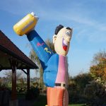 Opblaasbare Halve Abraham te huur